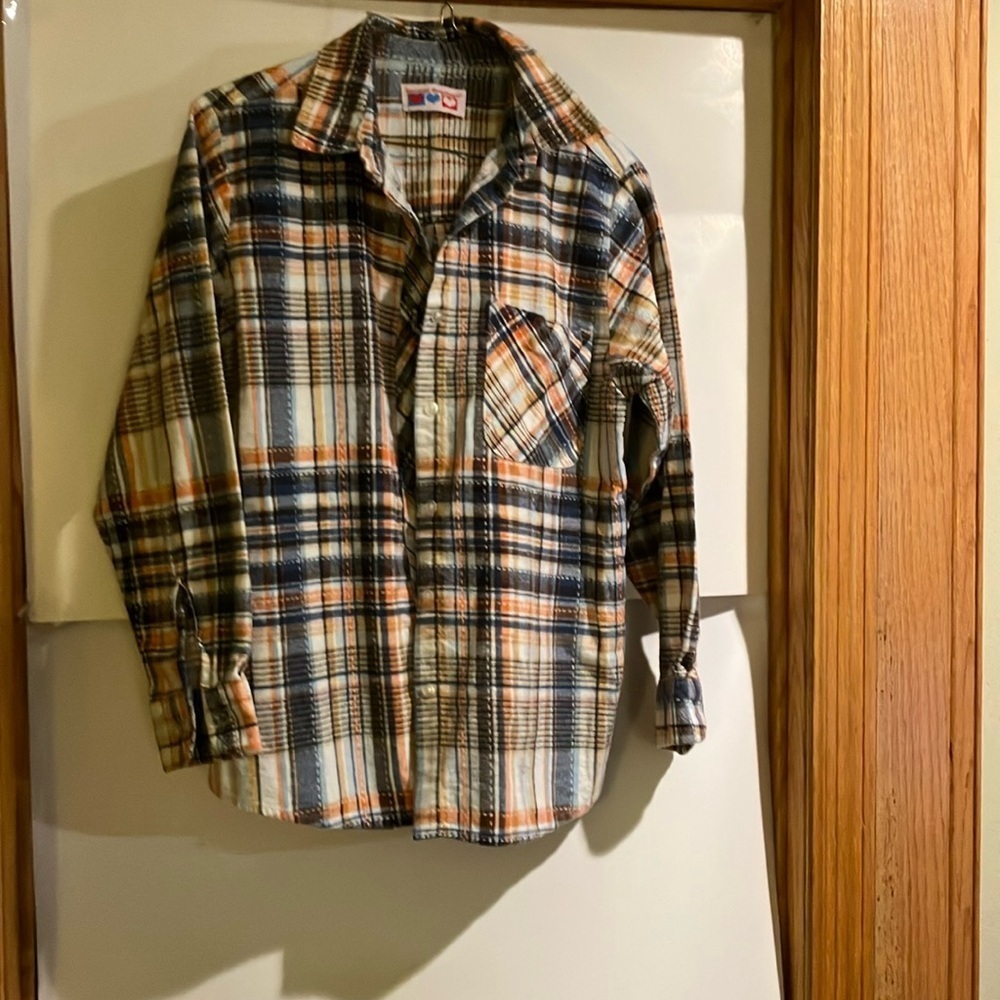 American Sweetheart Women’s Long Sleeve Flannel Shirt See measurements for Sz